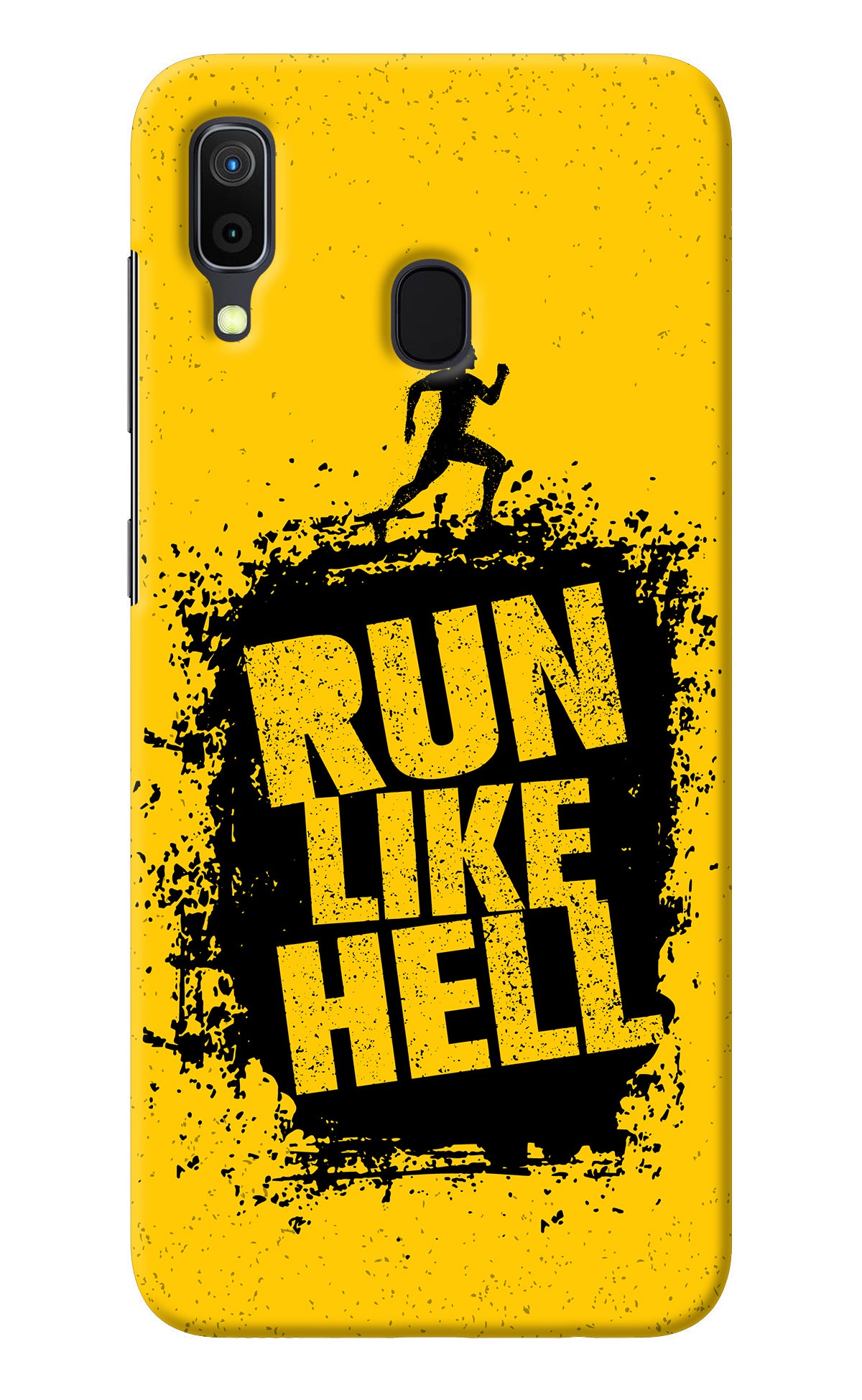 Run Like Hell Samsung A30 Back Cover