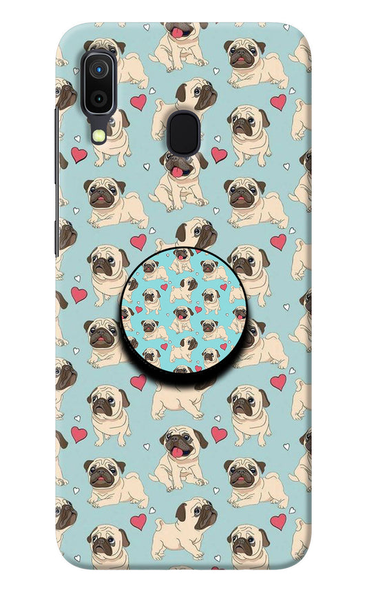 Pug Dog Samsung A30 Pop Case