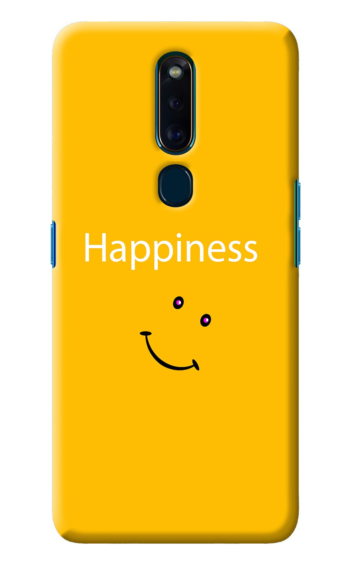 Happiness With Smiley Oppo F11 Pro Back Cover