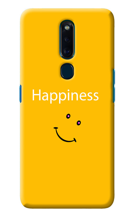Happiness With Smiley Oppo F11 Pro Back Cover