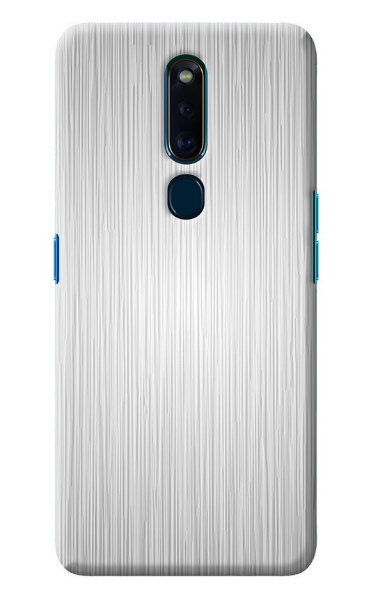 Wooden Grey Texture Oppo F11 Pro Back Cover