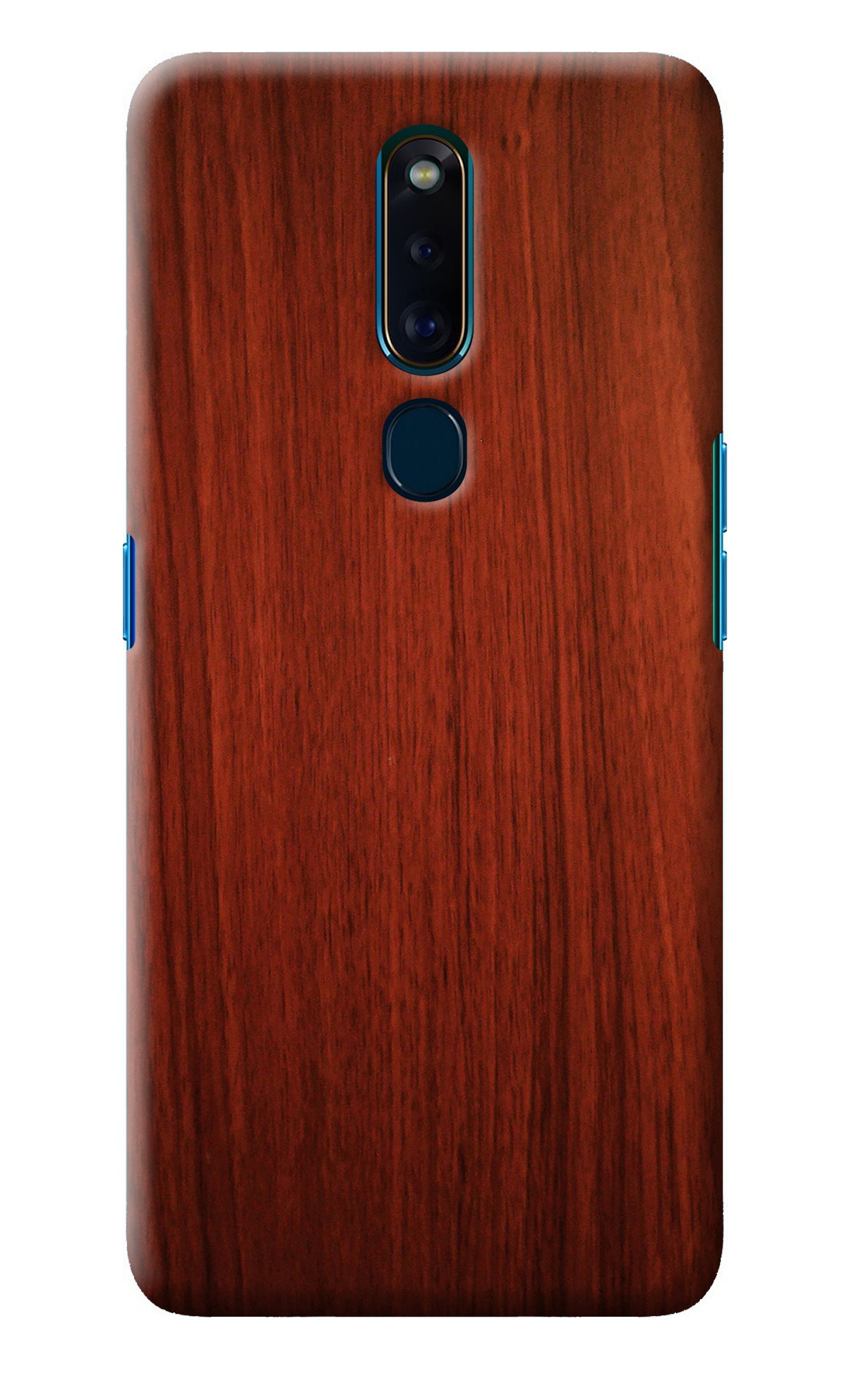 Wooden Plain Pattern Oppo F11 Pro Back Cover