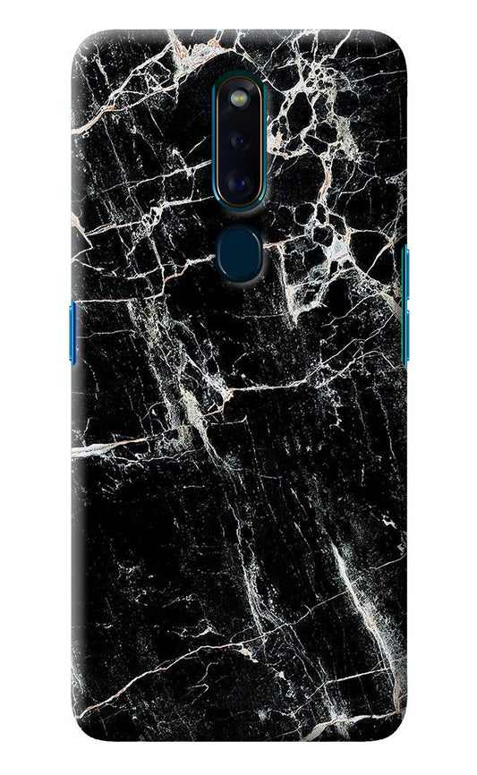 Black Marble Texture Oppo F11 Pro Back Cover