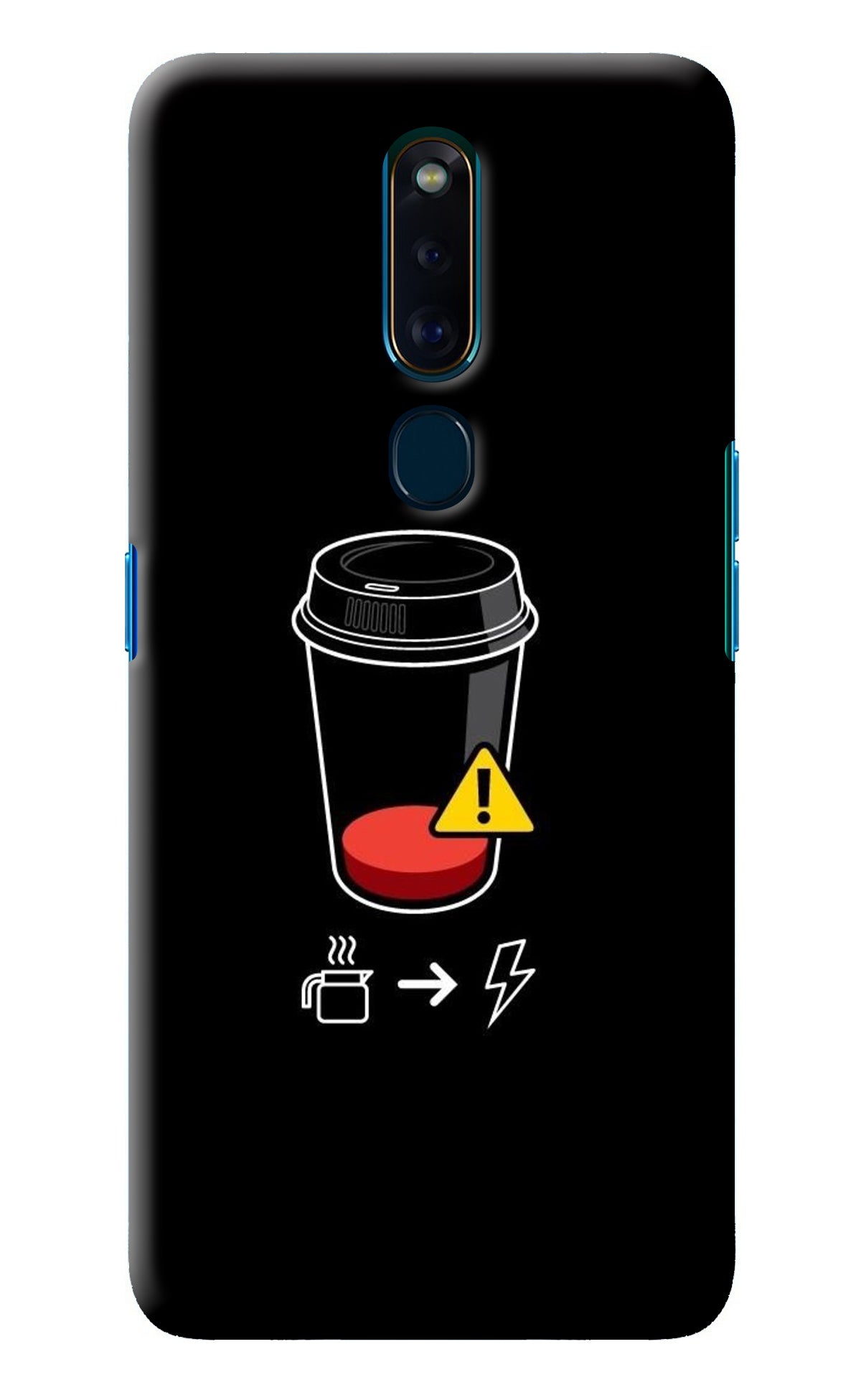 Coffee Oppo F11 Pro Back Cover