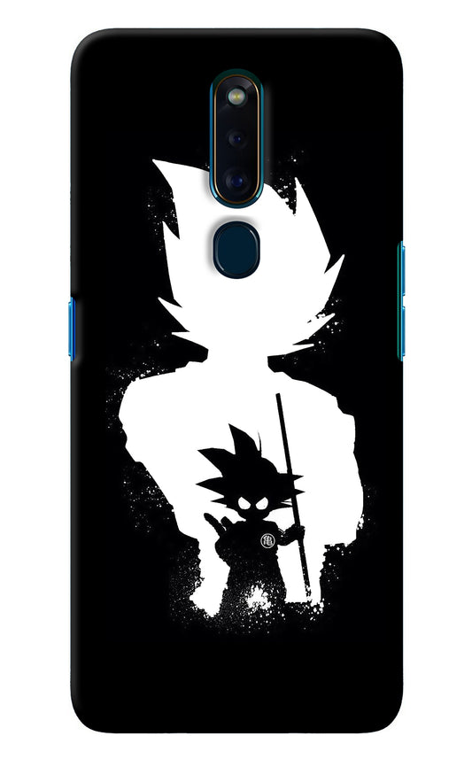 Goku Shadow Oppo F11 Pro Back Cover