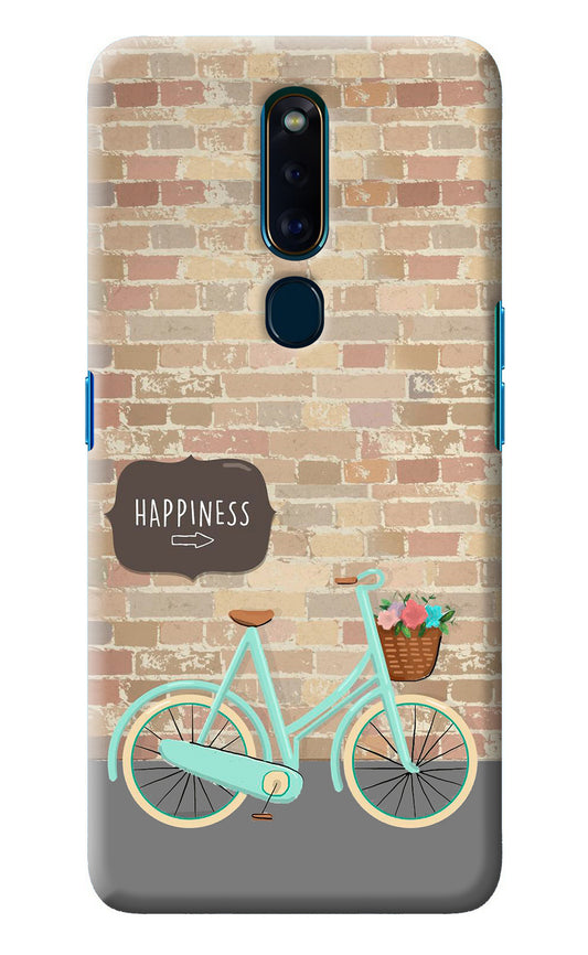 Happiness Artwork Oppo F11 Pro Back Cover