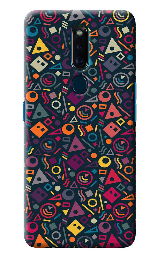 Geometric Abstract Oppo F11 Pro Back Cover