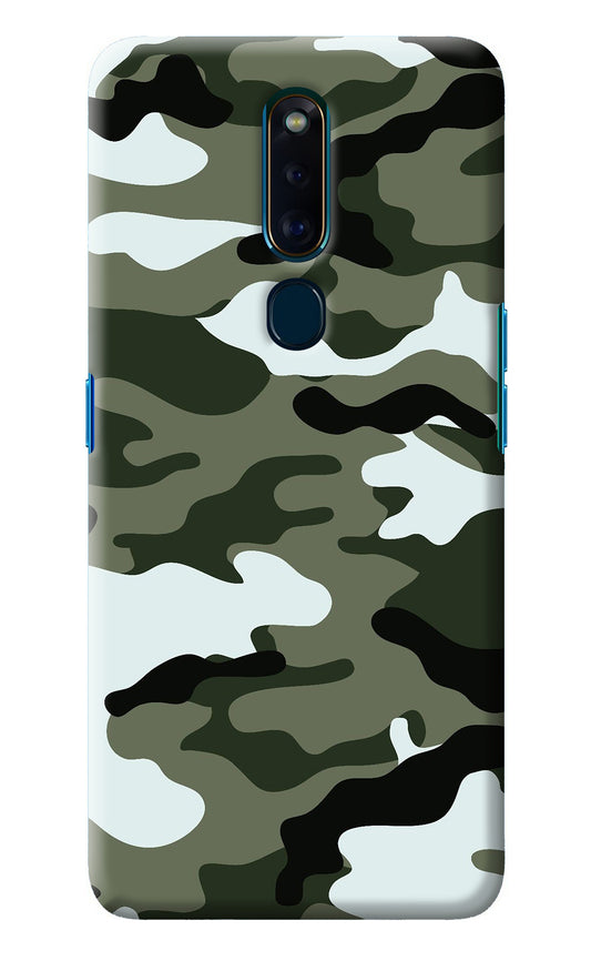 Camouflage Oppo F11 Pro Back Cover
