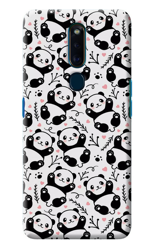 Cute Panda Oppo F11 Pro Back Cover