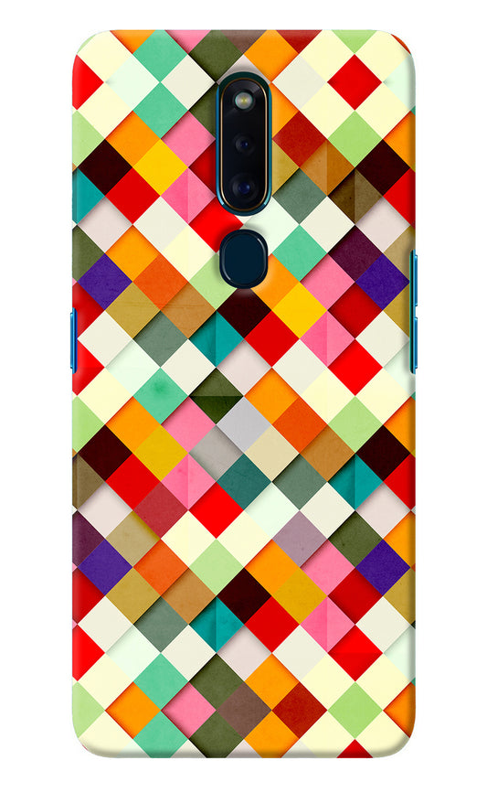 Geometric Abstract Colorful Oppo F11 Pro Back Cover