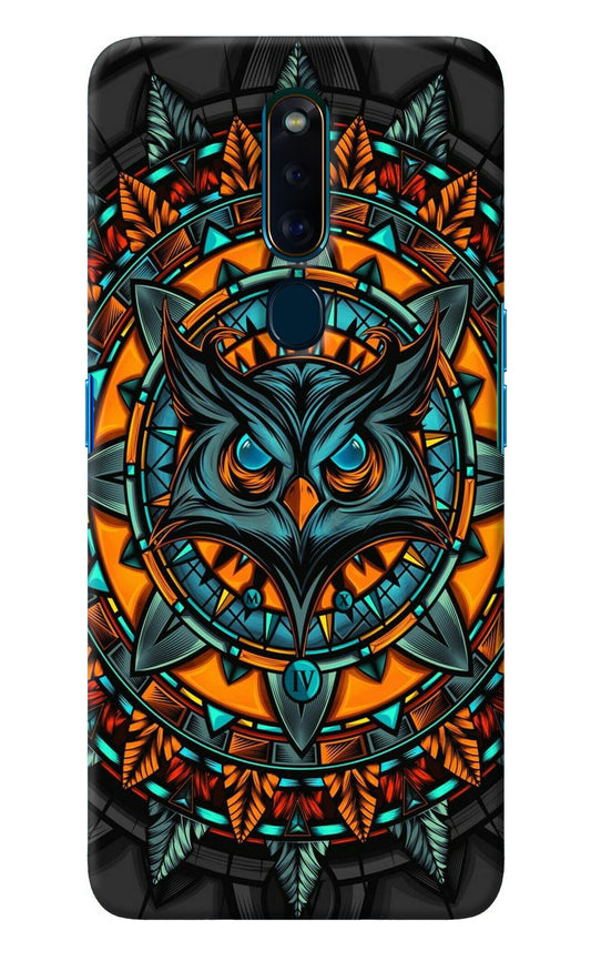 Angry Owl Art Oppo F11 Pro Back Cover