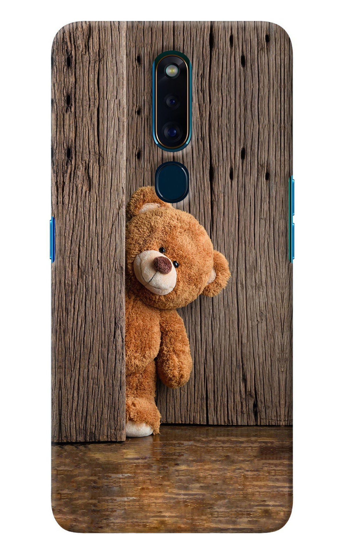 Teddy Wooden Oppo F11 Pro Back Cover