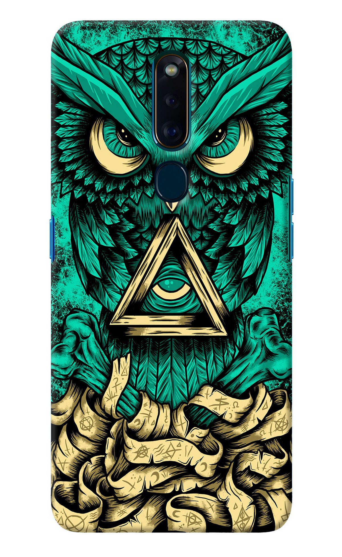 Green Owl Oppo F11 Pro Back Cover