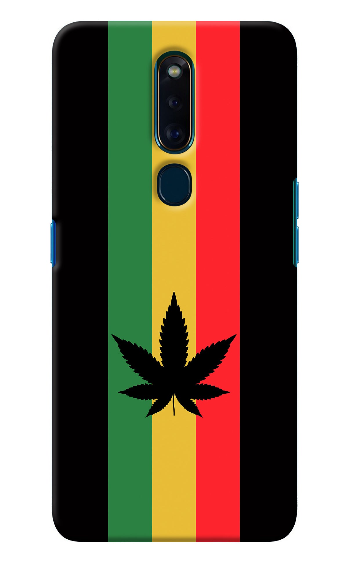 Weed Flag Oppo F11 Pro Back Cover