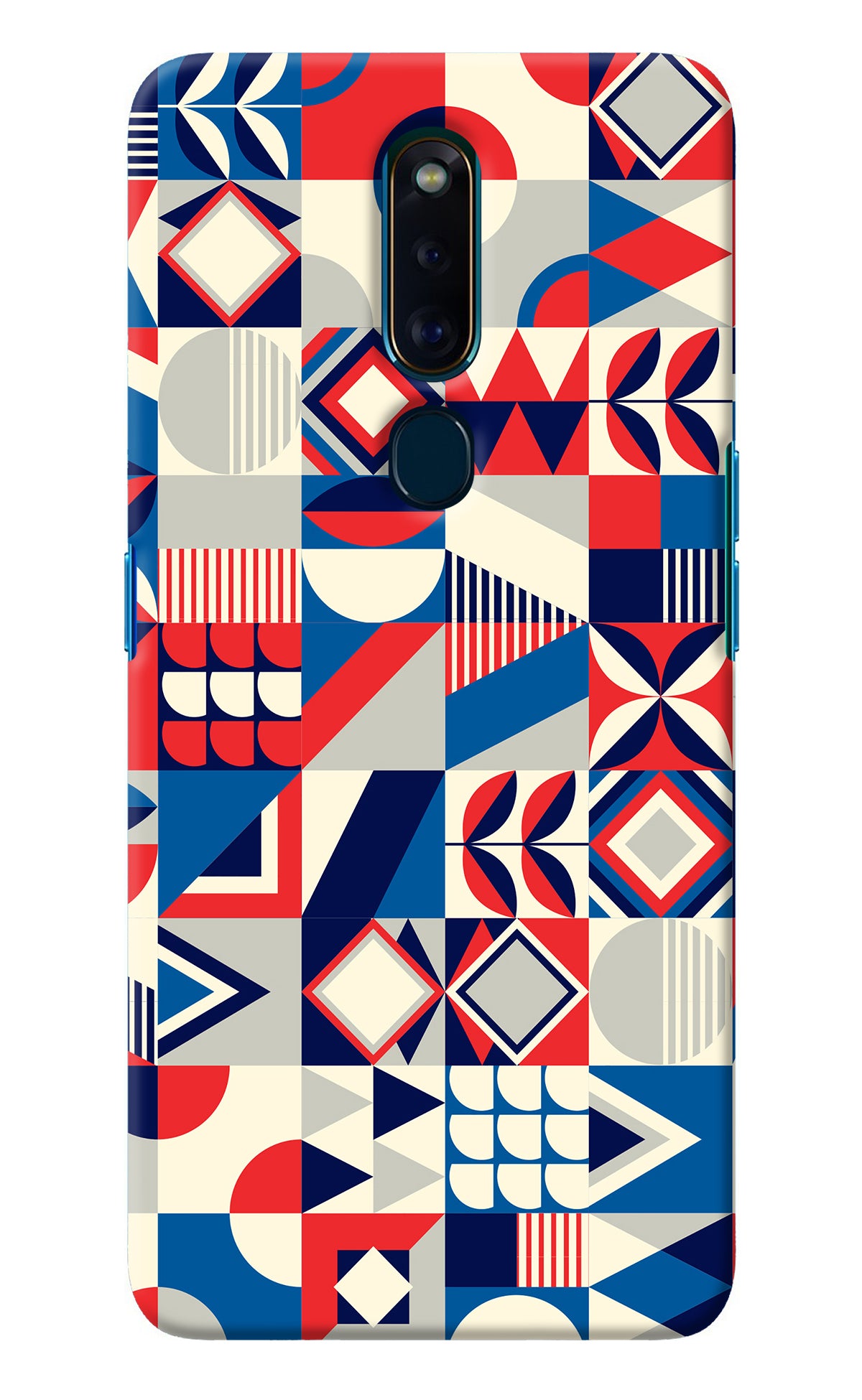 Colorful Pattern Oppo F11 Pro Back Cover