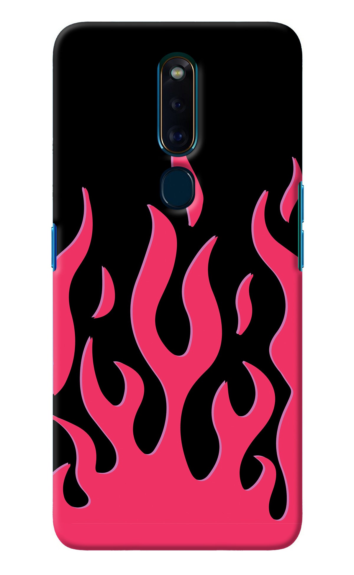 Fire Flames Oppo F11 Pro Back Cover