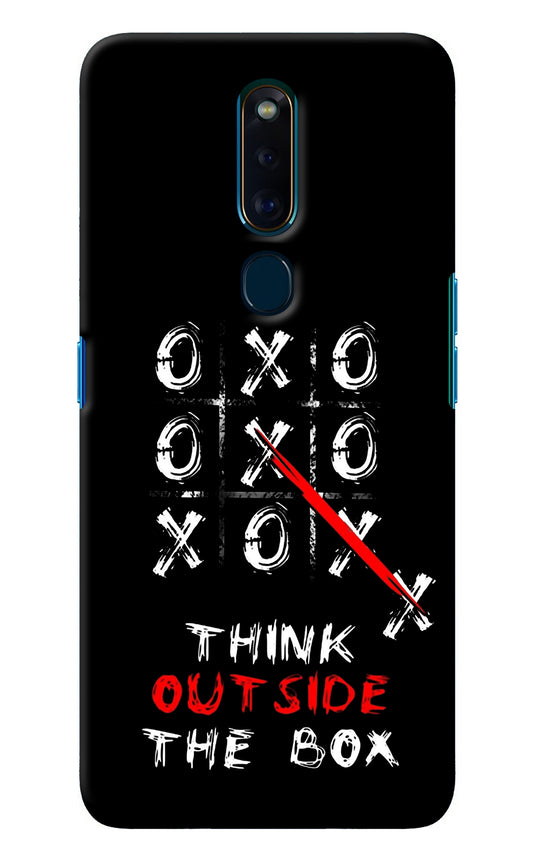 Think out of the BOX Oppo F11 Pro Back Cover