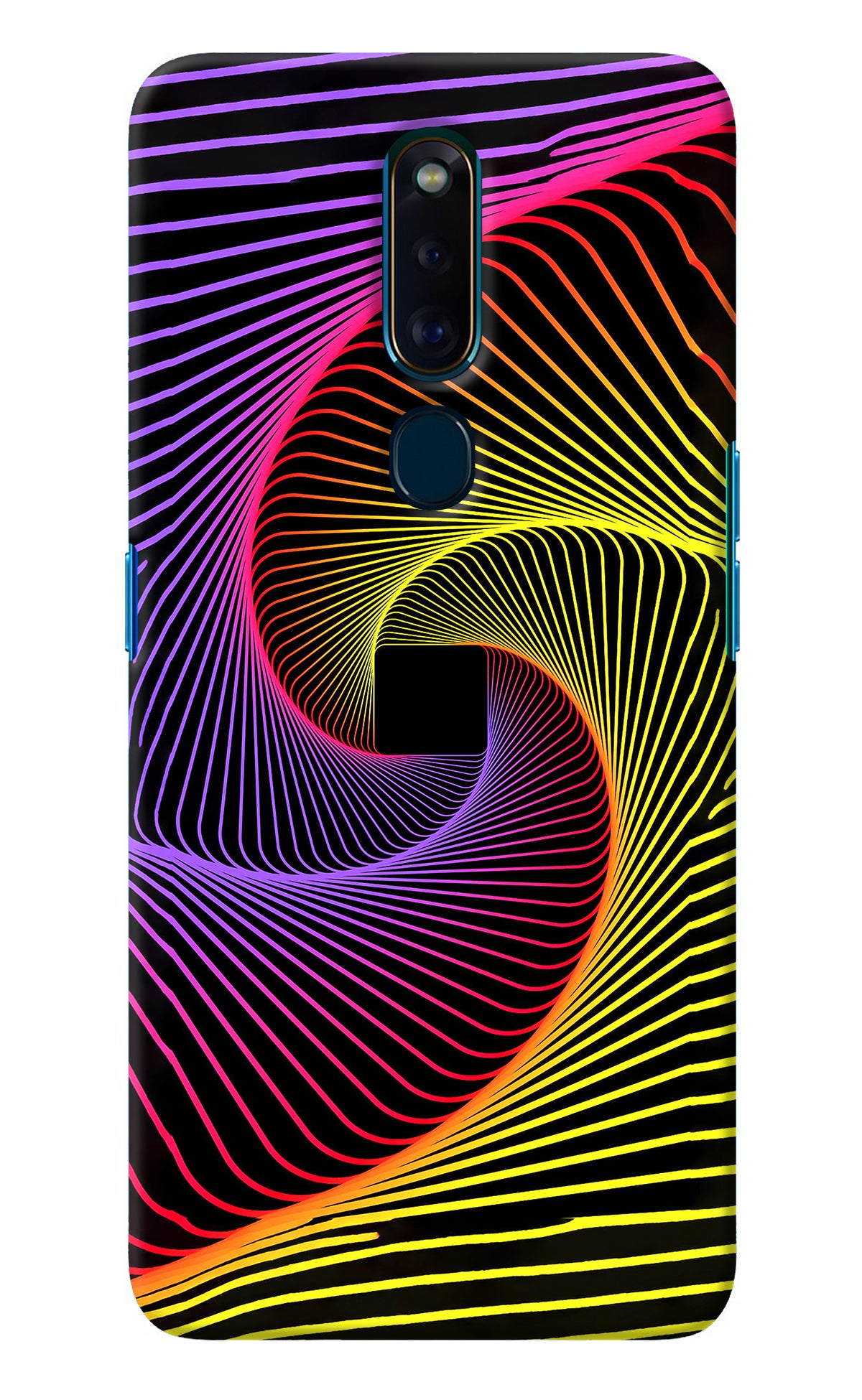 Colorful Strings Oppo F11 Pro Back Cover