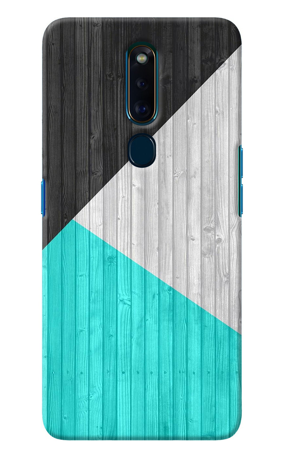 Wooden Abstract Oppo F11 Pro Back Cover