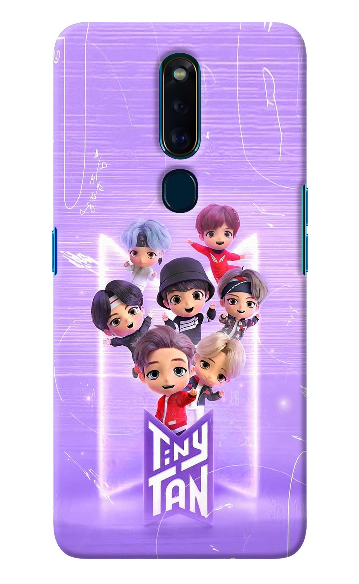 BTS Tiny Tan Oppo F11 Pro Back Cover