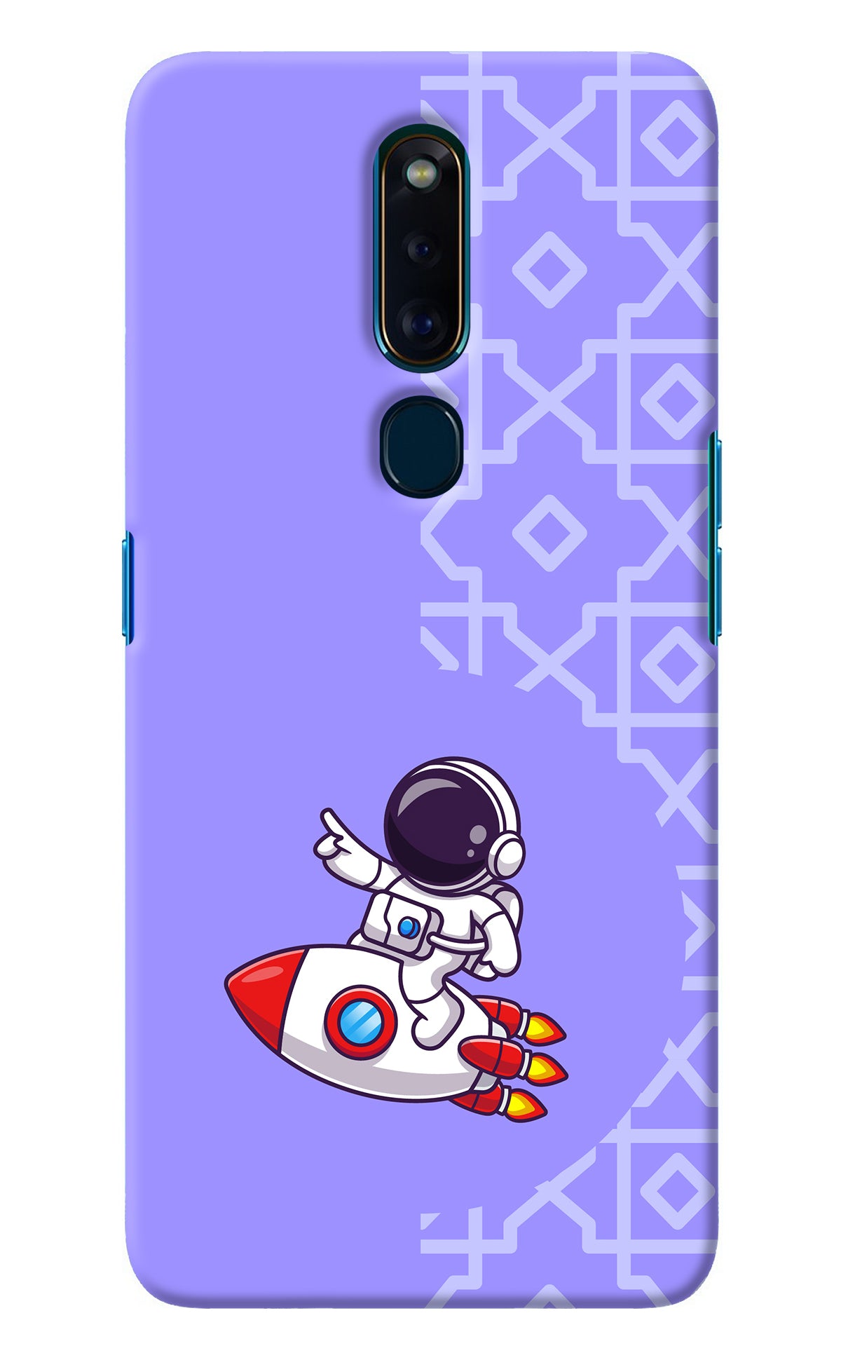 Cute Astronaut Oppo F11 Pro Back Cover