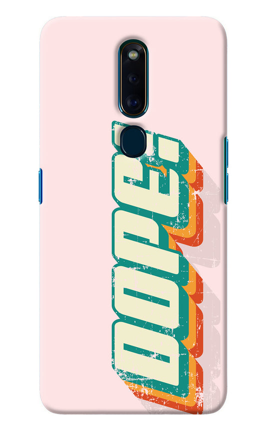 Dope Oppo F11 Pro Back Cover