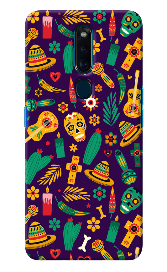 Mexican Artwork Oppo F11 Pro Back Cover