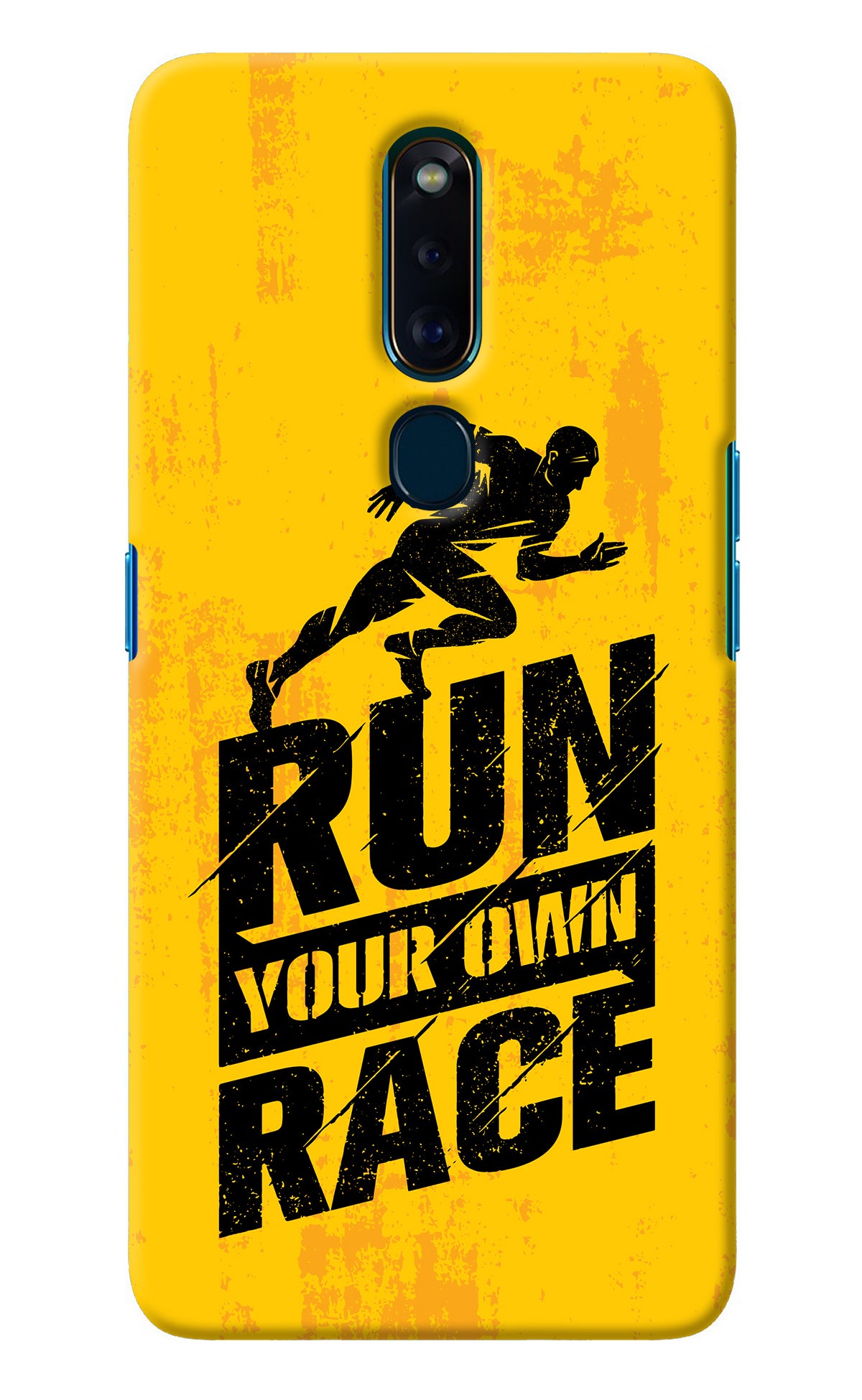 Run Your Own Race Oppo F11 Pro Back Cover