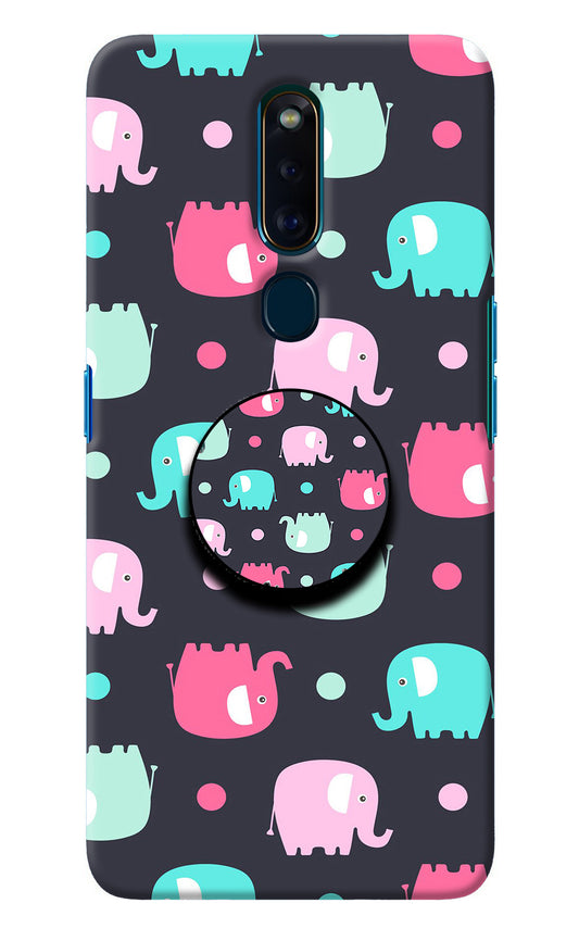 Baby Elephants Oppo F11 Pro Pop Case