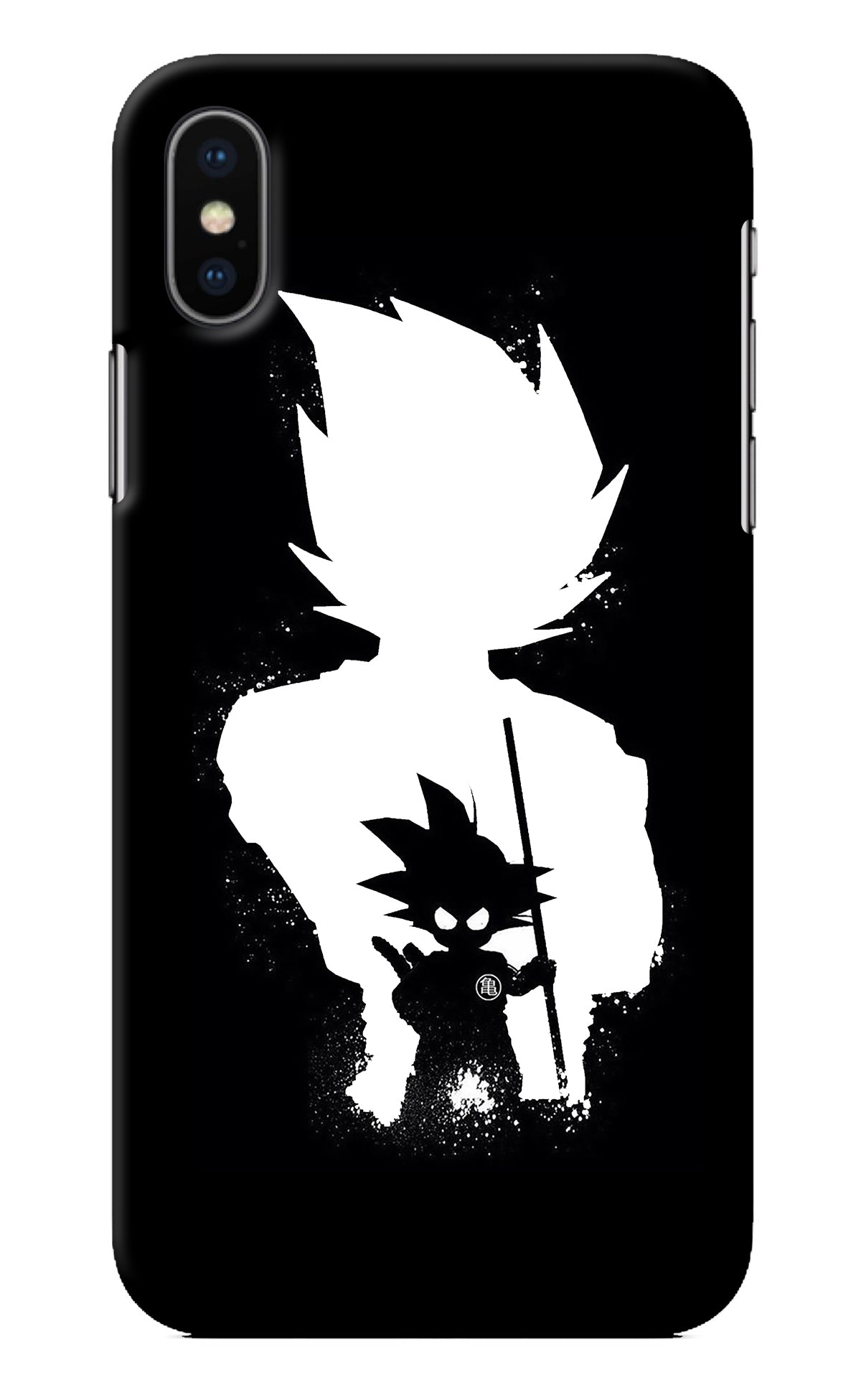 Goku Shadow iPhone XS Back Cover