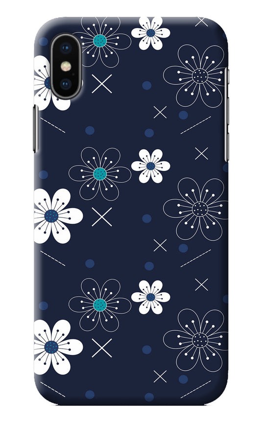 Flowers iPhone XS Back Cover