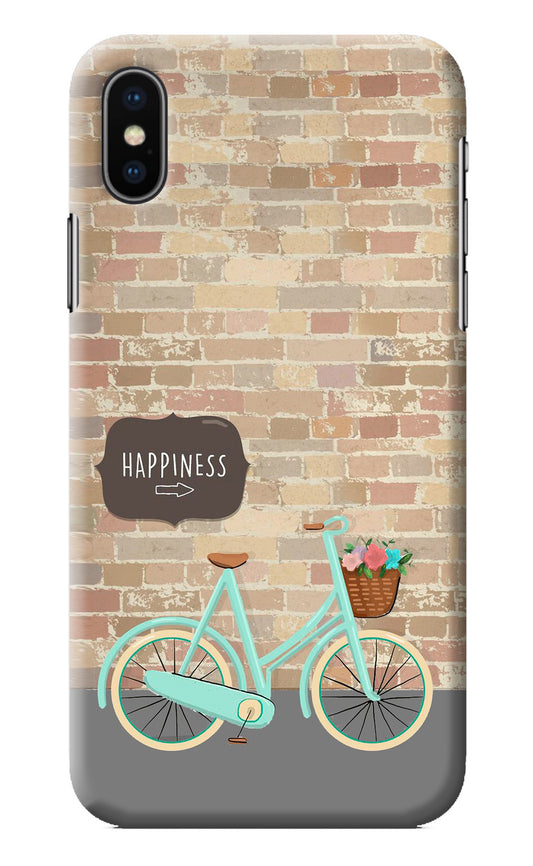 Happiness Artwork iPhone XS Back Cover