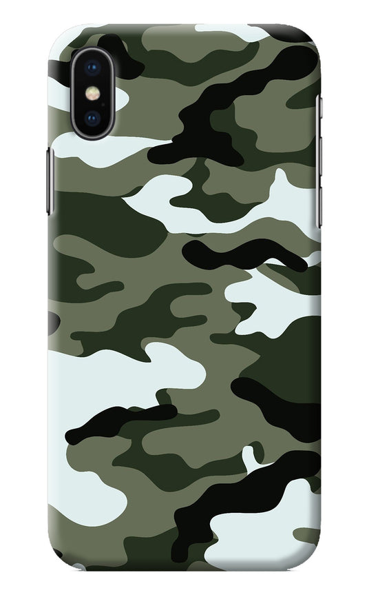Camouflage iPhone XS Back Cover