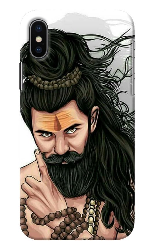 Mahadev iPhone XS Back Cover