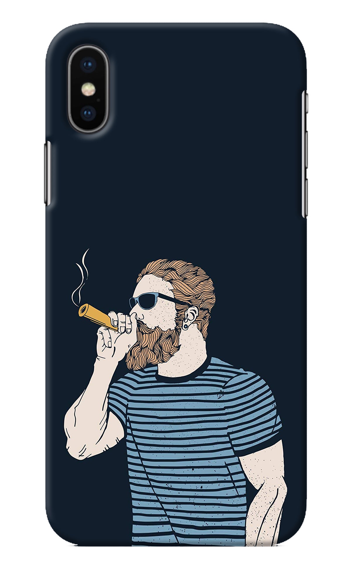 Smoking iPhone XS Back Cover