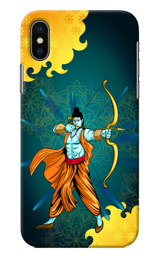 Lord Ram - 6 iPhone XS Back Cover