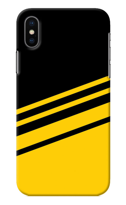 Yellow Shades iPhone XS Back Cover