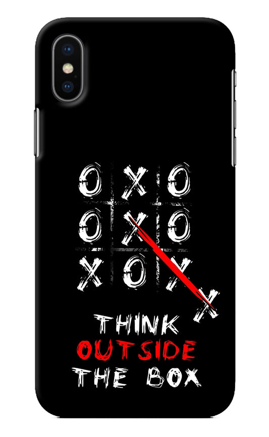 Think out of the BOX iPhone XS Back Cover