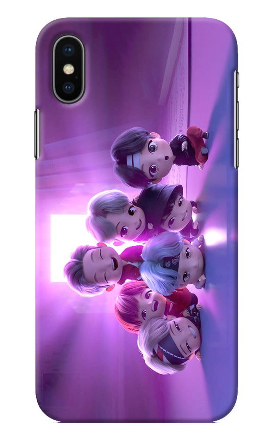 BTS Chibi iPhone XS Back Cover