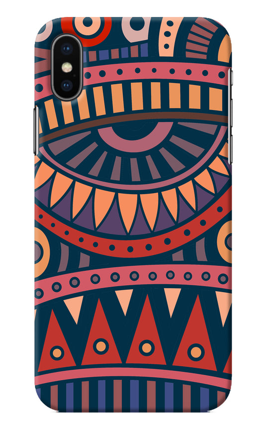 African Culture Design iPhone XS Back Cover