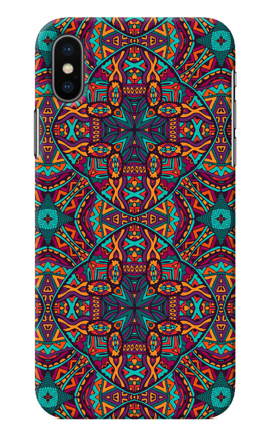 Colour Mandala iPhone XS Back Cover