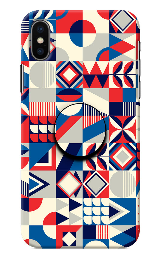 Colorful Pattern iPhone XS Pop Case