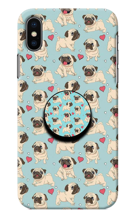 Pug Dog iPhone XS Pop Case