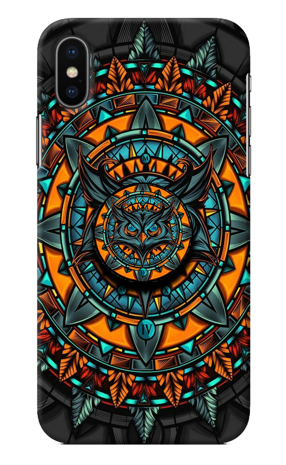 Angry Owl iPhone XS Pop Case