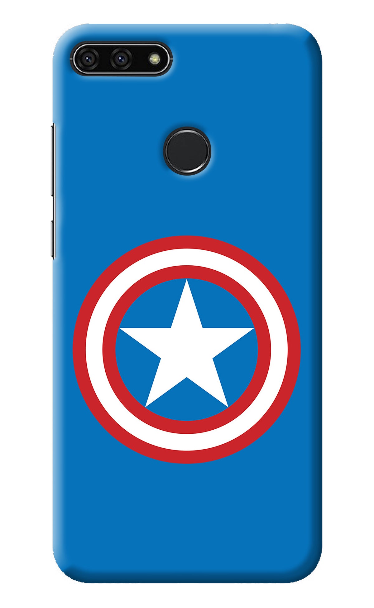 Captain America Logo Honor 7A Back Cover