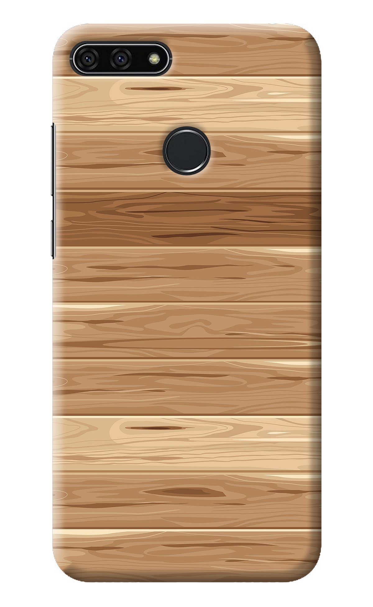 Wooden Vector Honor 7A Back Cover