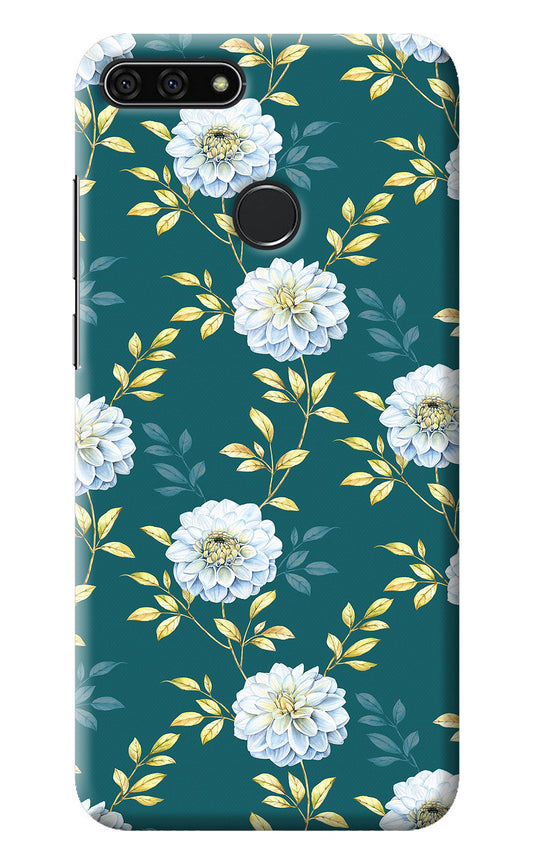 Flowers Honor 7A Back Cover