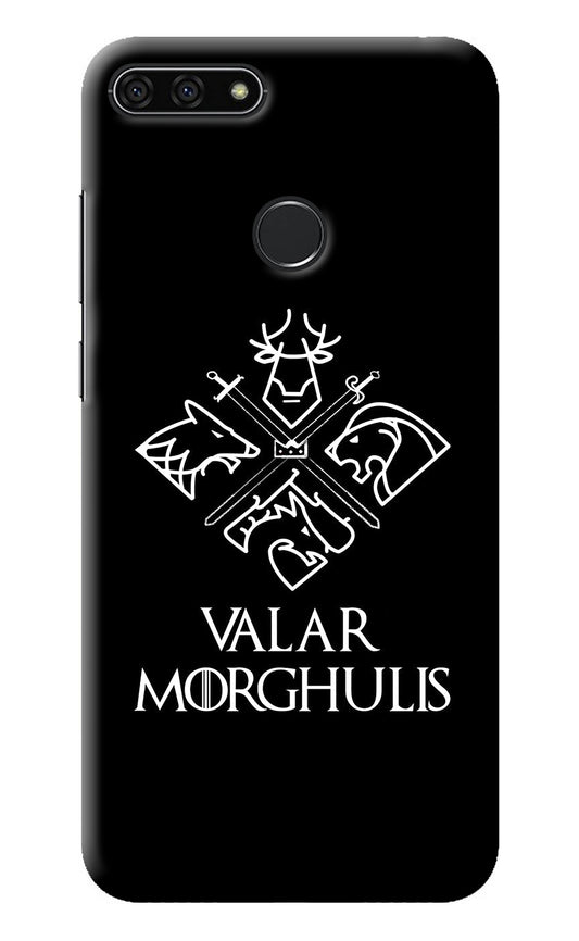 Valar Morghulis | Game Of Thrones Honor 7A Back Cover