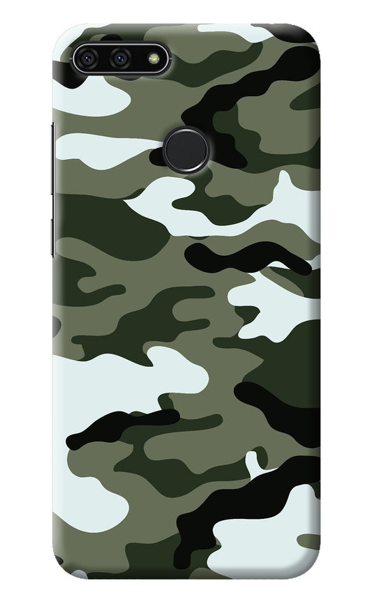 Camouflage Honor 7A Back Cover
