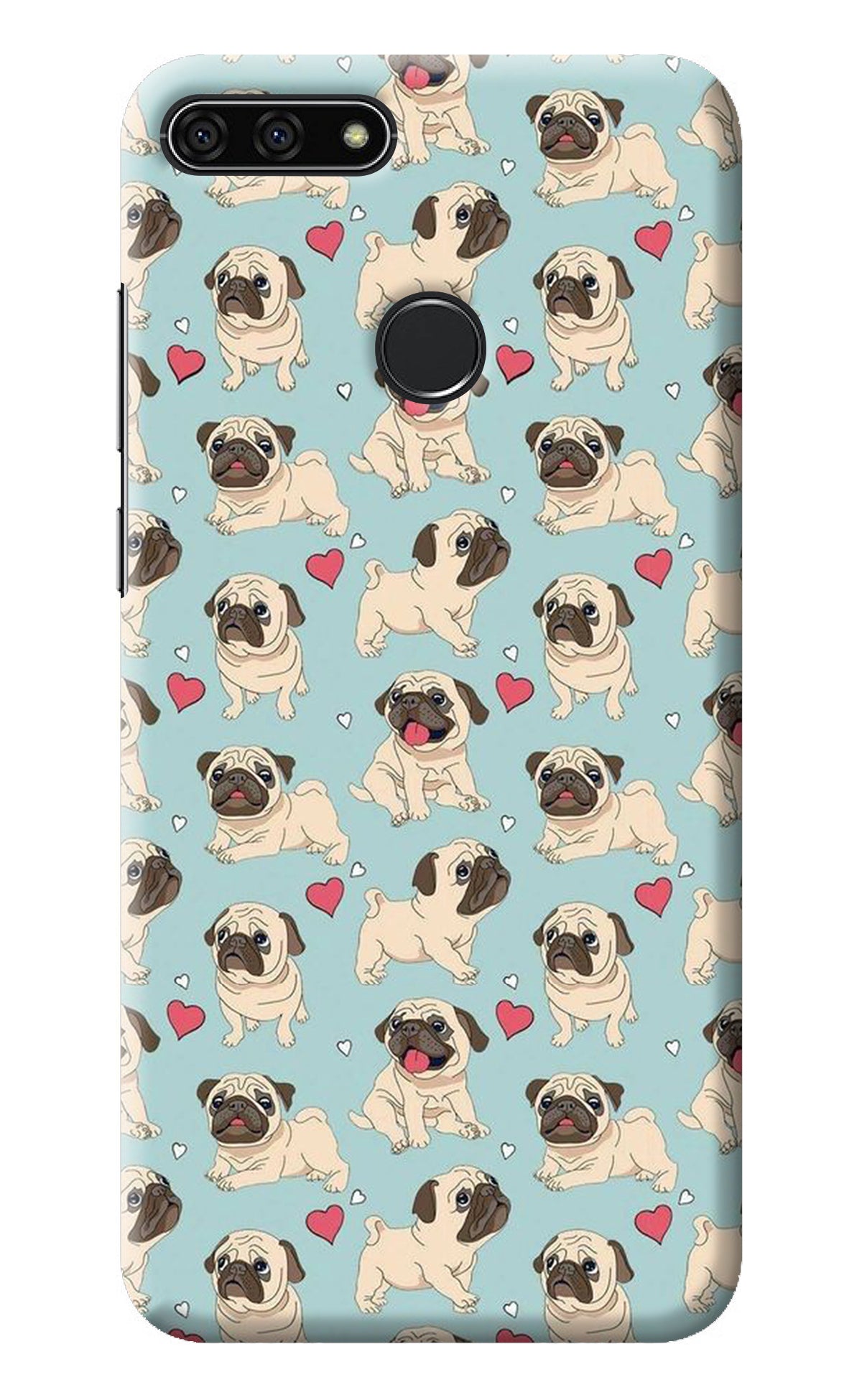 Pug Dog Honor 7A Back Cover